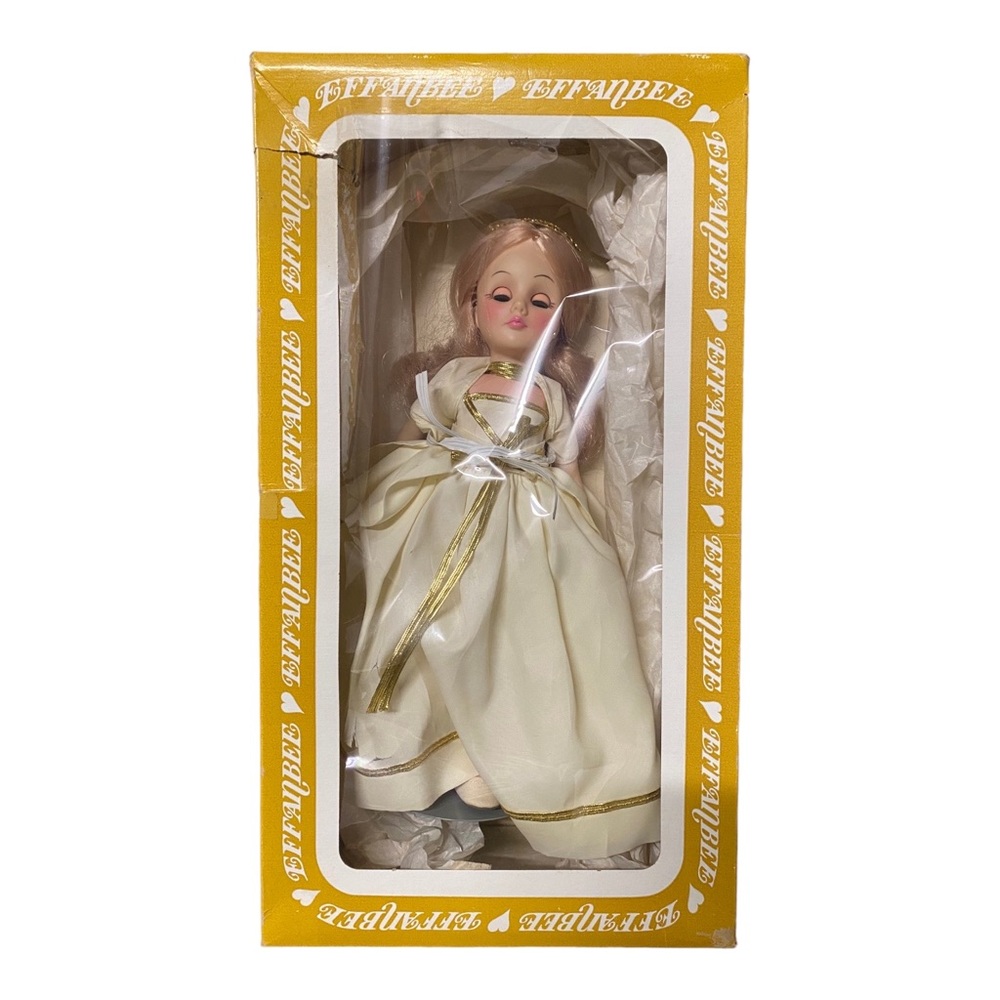 VTG 11” 1981 Effanbee Sleeping Beauty Story Book Doll #1158 In Box Collectible